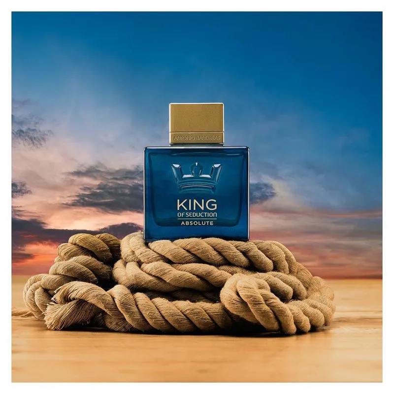 Perfume Masculino King of Seduction absolute Antônio Banderas 100ml - Imagem 3